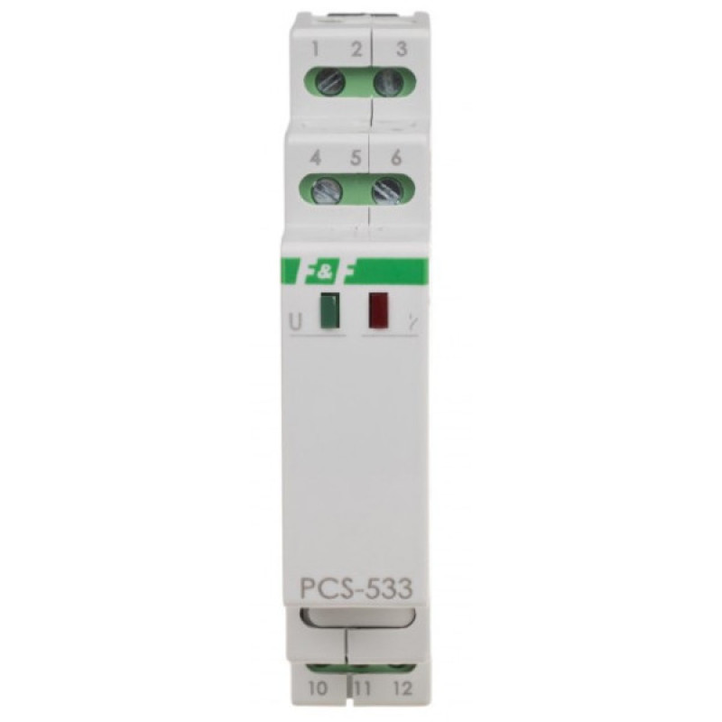 Електронне реле часу F&F PCS-533UNI 9-264В AC/DC 16А