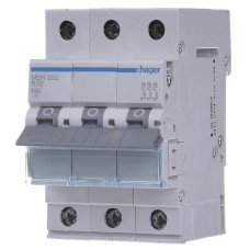 Автоматический выключатель Hager MBN332 6кА B 32A 3P