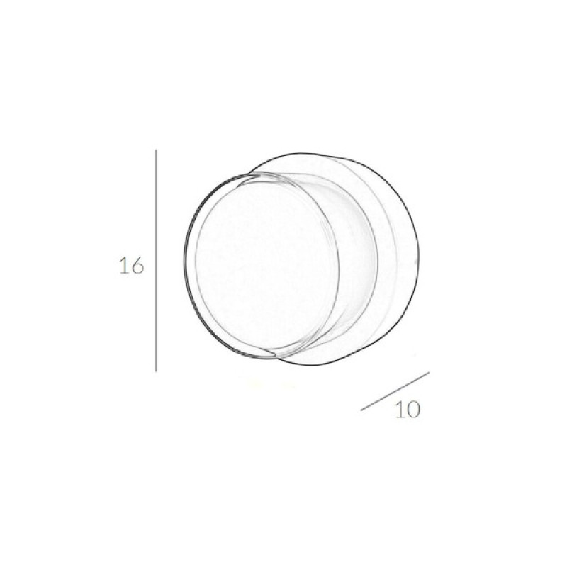 Вуличний світильник Italux OWL-3062-4K Rosta LED 1x12W 4000K 755Lm IP54 чорний