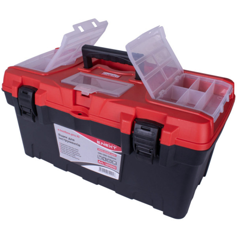 Ящик для инструментов E.Next e.toolbox.pro.10, 19" 490x260x246мм (t011010)