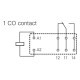 Силовое реле Schrack RT314730 230B AC 16А