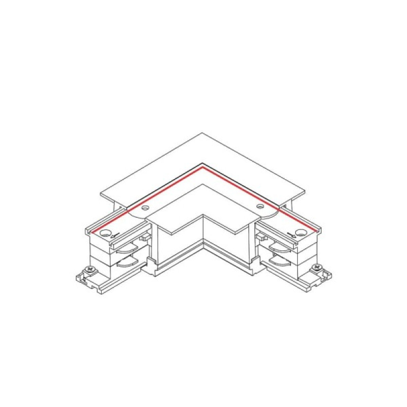 Соединитель Nowodvorski 8684 CTLS Recessed Power L Connector L-L IP20 белый