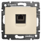 Механизм розетки телефонной RJ-11 Valena слоновая кость