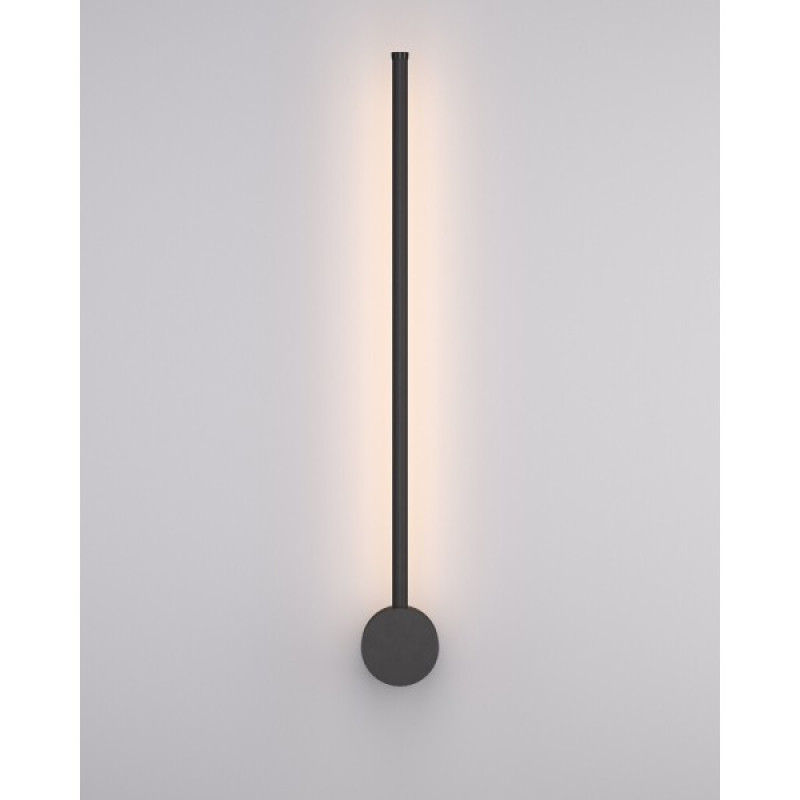 Бра, настенный светильник Kloodi WA-STICK 60 Stick Led 1x7W 3000K IP20 Black