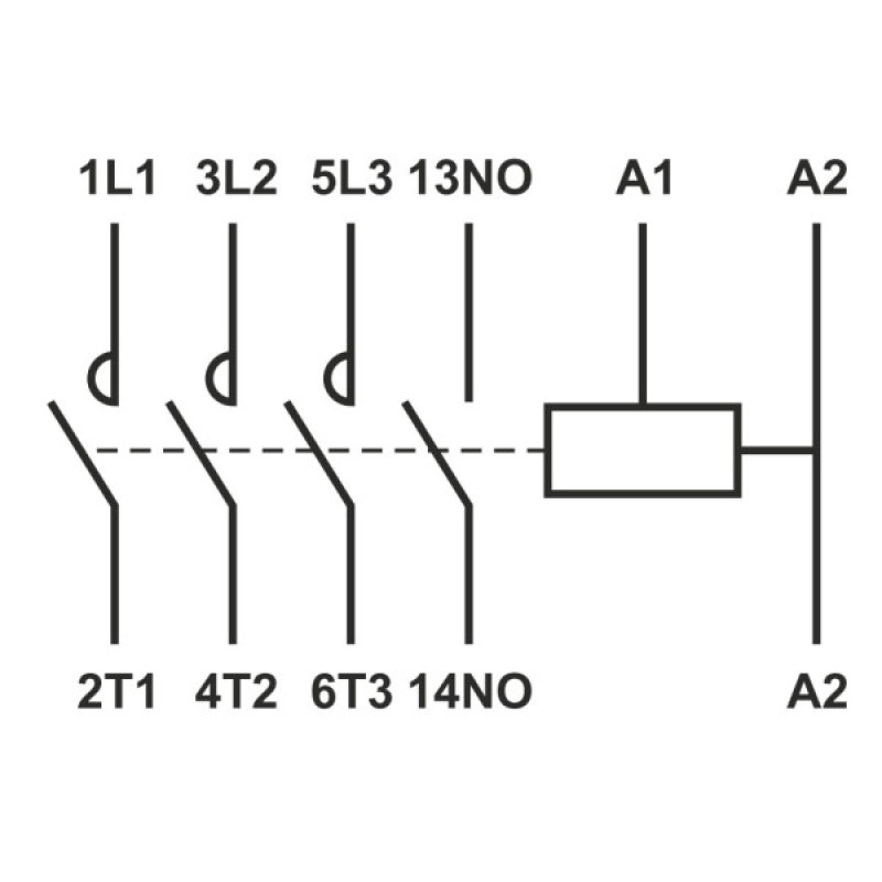 Магнитный пускатель Promfactor FC-3/40А 1NO AC230В (FC30040230)