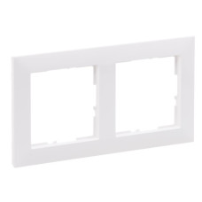 Рамка 2-постовая Legrand SUNO (белый) 721502