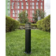 Уличный светильник Nowodvorski 39158 Oir E27 1x10W IP44 черный