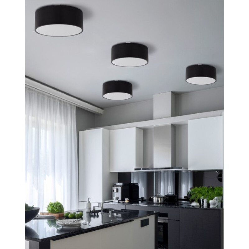 Світильник стельовий TK Lighting 10984 Livo S E27 2x15W IP54 чорний