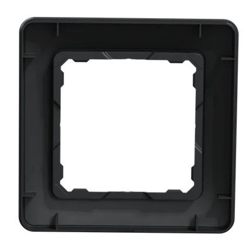 Однопостовая рамка Schneider Electric Sedna Design черная SDD314801