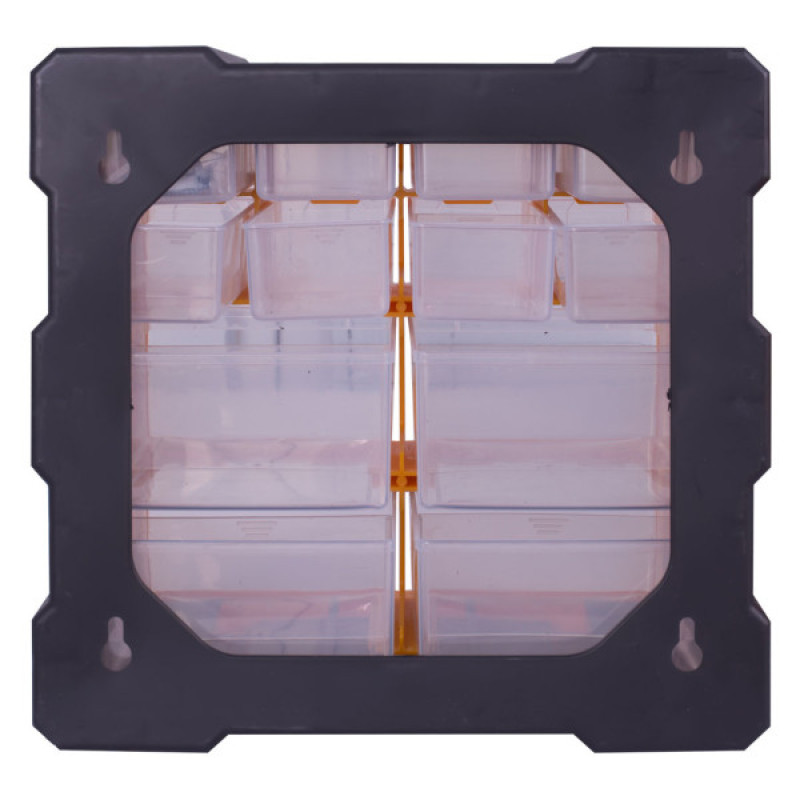 Пластиковий органайзер E.Next e.toolbox.pro.19 12-секційний 267х157х262мм (t011019)