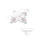 Соединитель Nowodvorski 8245 CTLS Recessed Power T Connector Right 1 T-R1 IP20 белый