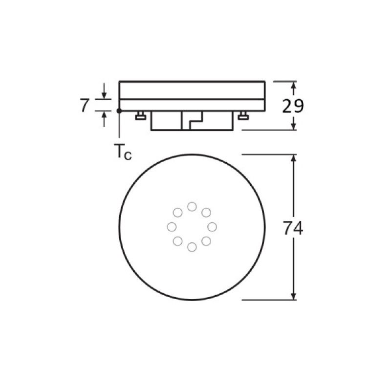 Світлодіодна лампочка Osram 4099854382000 LED GX53 1x11W 3000K 960Lm IP20