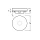 Світлодіодна лампочка Osram 4099854382000 LED GX53 1x11W 3000K 960Lm IP20