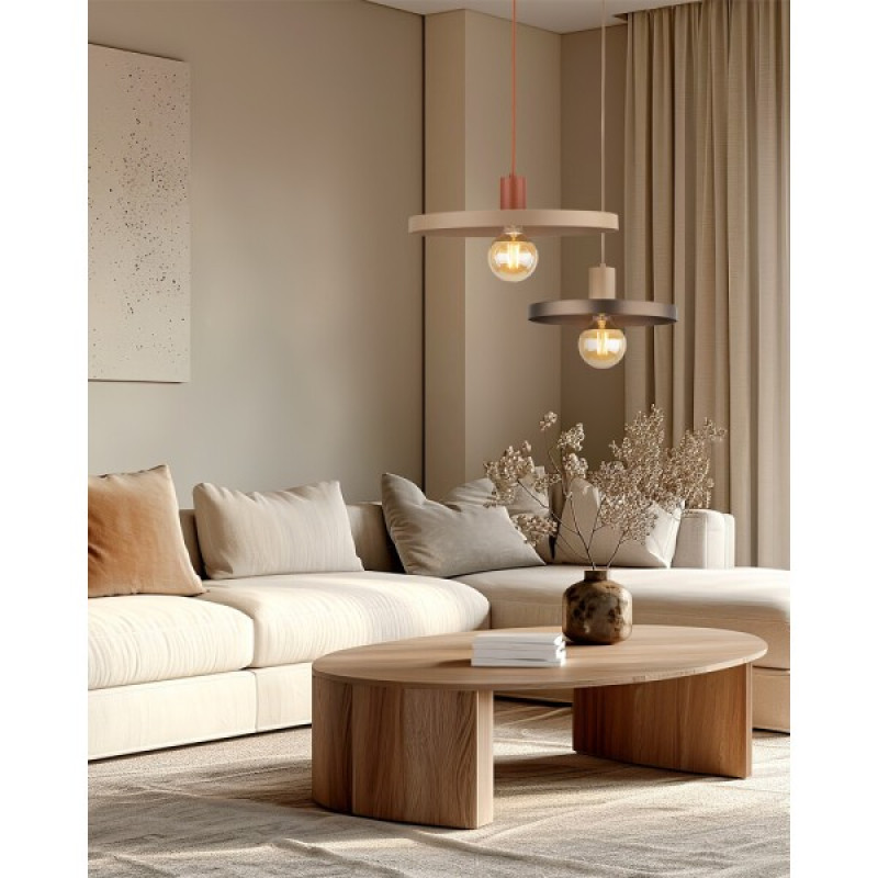 Подвесной светильник, люстра TK Lighting 10757 Sila E27 1x15W IP20 коричневый