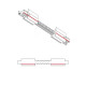 Соединитель Nowodvorski 8677 CTLS Recessed Power Flex Connector IP20 черный