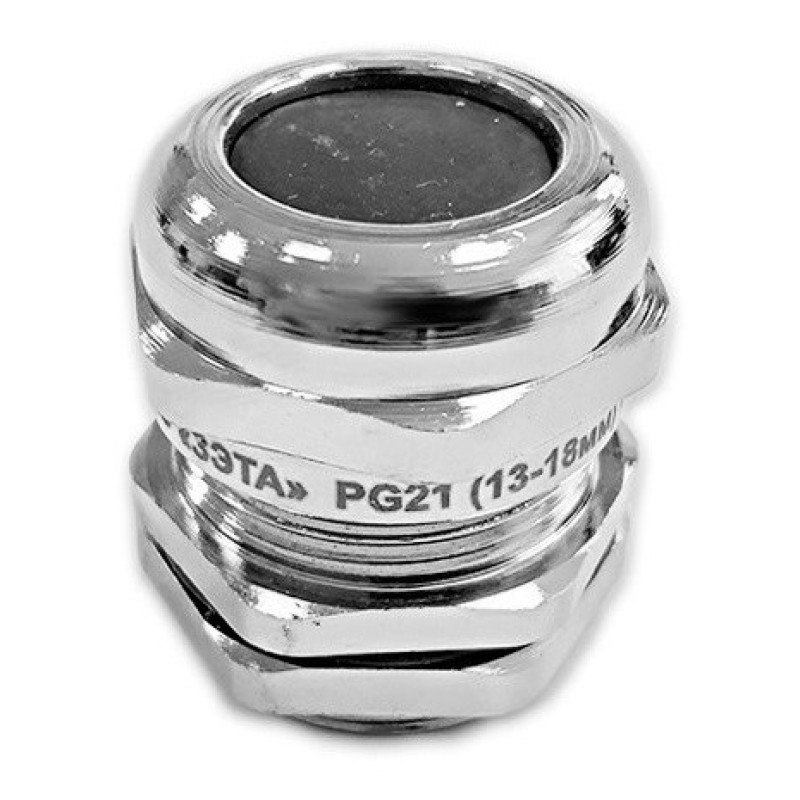 Латунний сальник TNSy PG21 Ø13-18мм IP65 (TNSy5501105)
