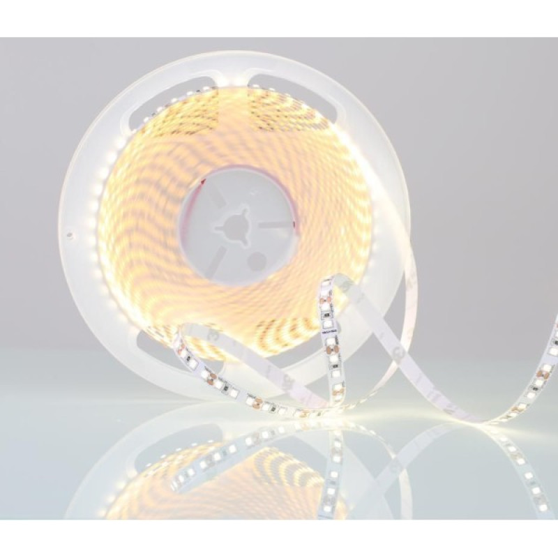 LED стрічка RISHANG 120-2835-24V-IP20 9W 1105Lm 4000K 10м (RL08C0TA-5-NW)