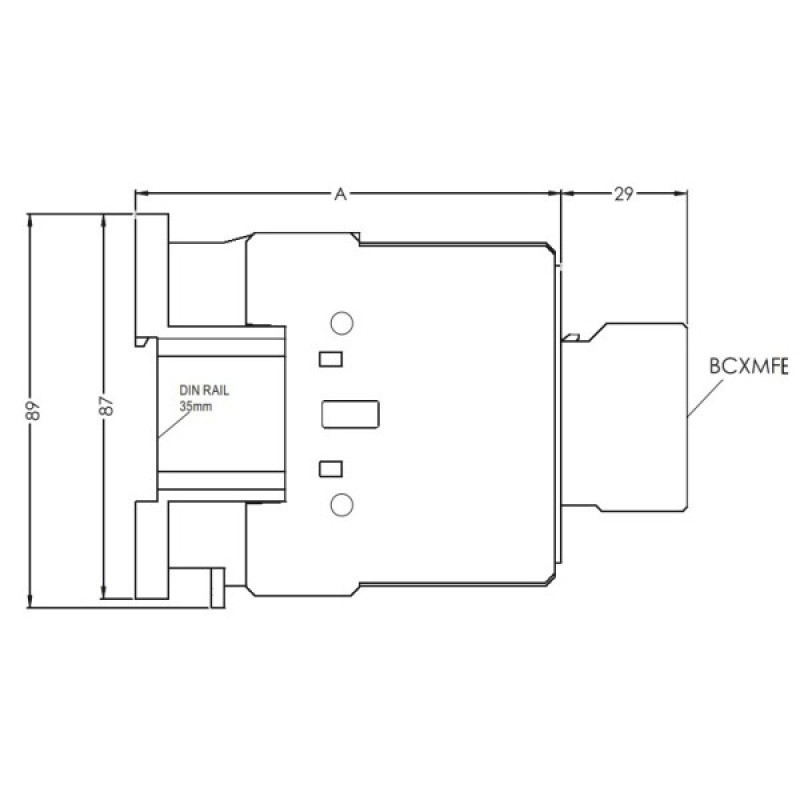 Контактор ETI 004647200 CEM 40.00 24V DC