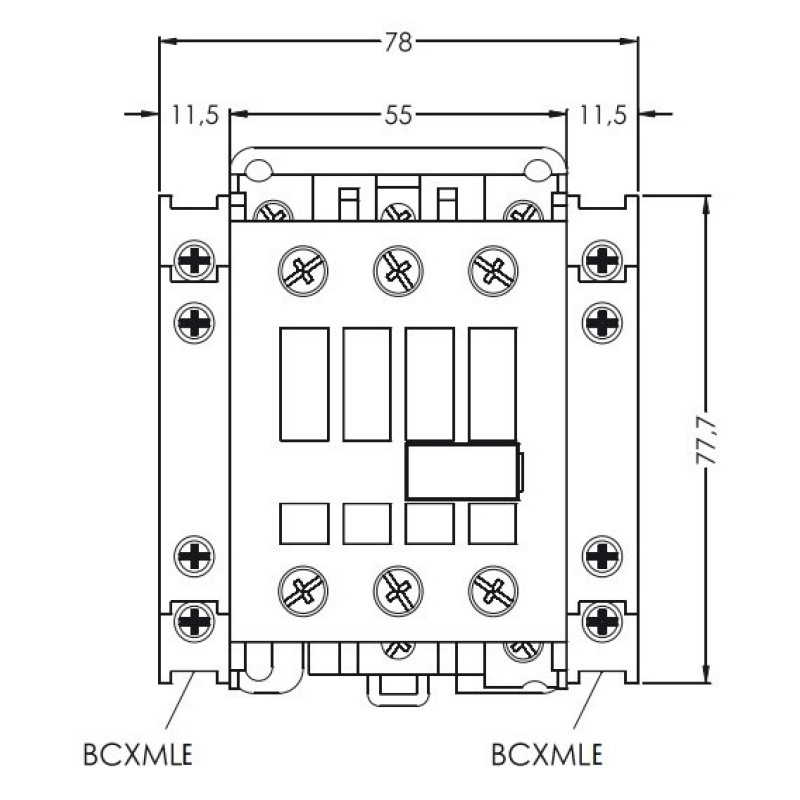Контактор ETI 004647200 CEM 40.00 24V DC