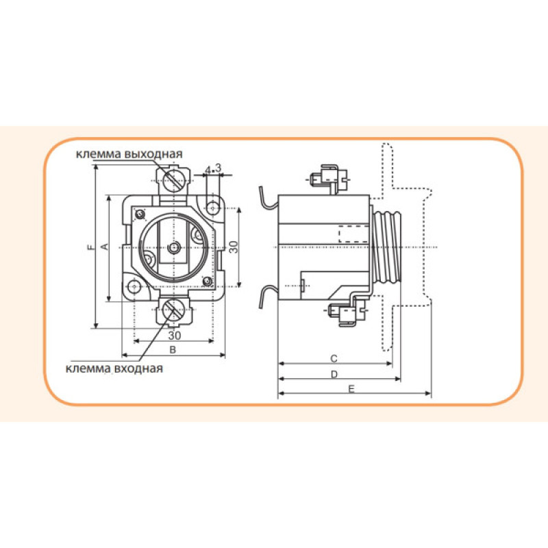 Тримач запобіжника ETI 002323028 EZN 63+ZP 1p (DIII)