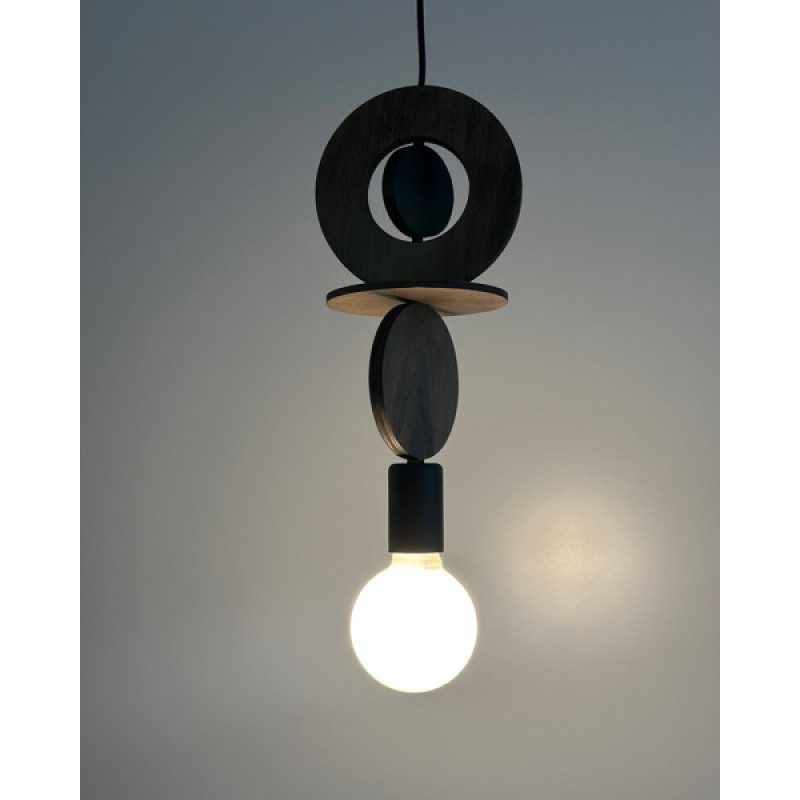 Подвесной светильник, люстра Nowodvorski 11175 Drops Wood C E27 1x25W IP20 коричневый