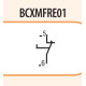 Фронтальный блок-контакт с запаздыванием ETI 004643510 BCXMFRE 1 (1NC)