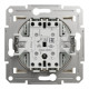 Выключатель двухклавишный Schneider Electric Asfora без рамки кремовый (EPH0370123)