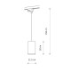 Трековый светильник Nowodvorski 8823 Profile Bit GU10, ES111 1x15W IP20 черный