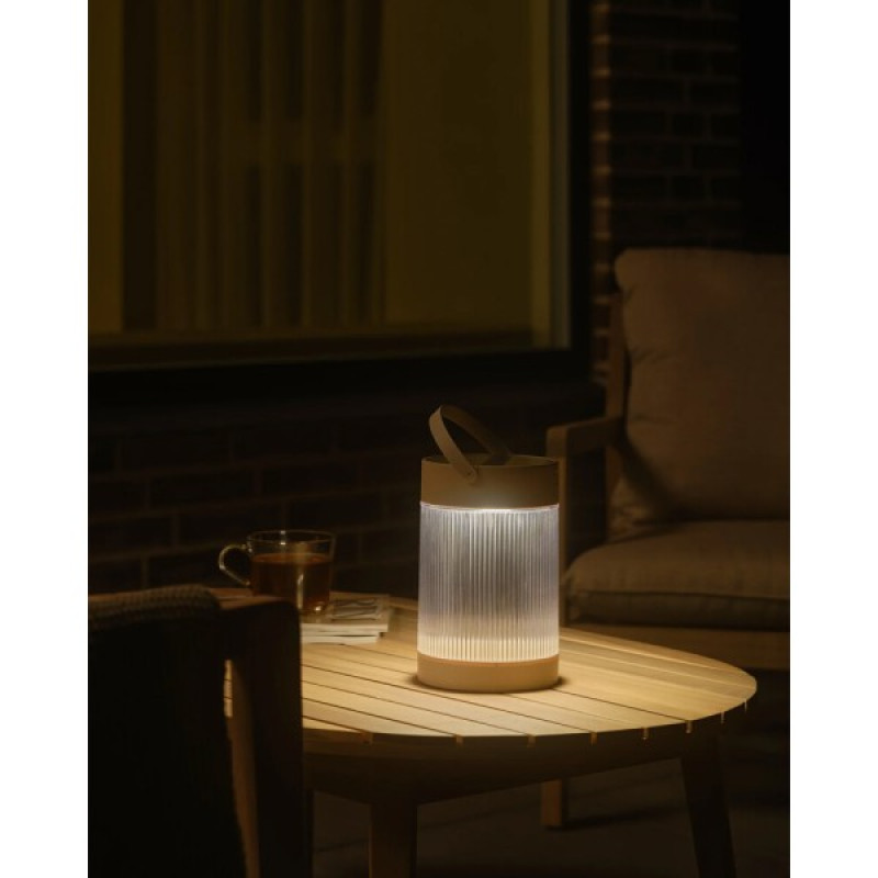 Вуличний світильник на сонячній батареї Nordlux 2518215009 Coupar LED 1x3.2W 3000K 150Lm IP44 пісочний