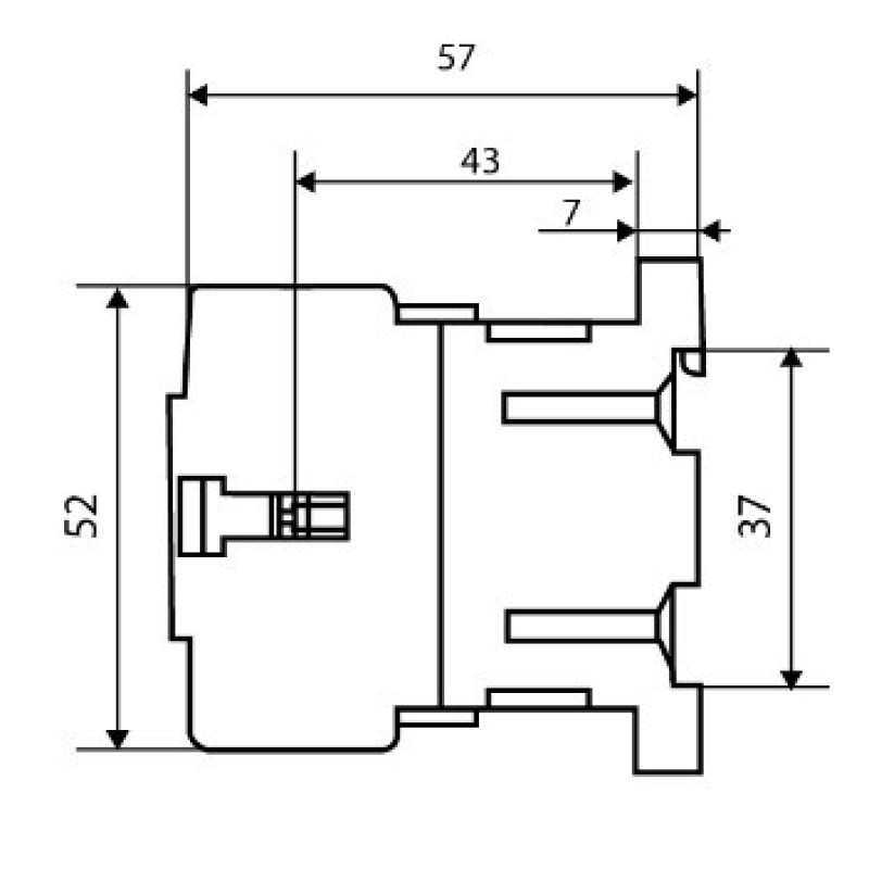 Миниконтактор Аско-Укрем ПМ 0-06-01 C7 36В LC1-K0601 (A0040010136)