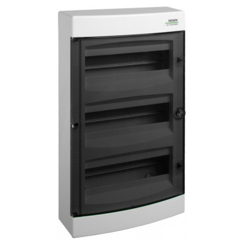 Настенный модульный щиток NOARK PNS 36T прозрачные двери 3x12м IP40 (101502)