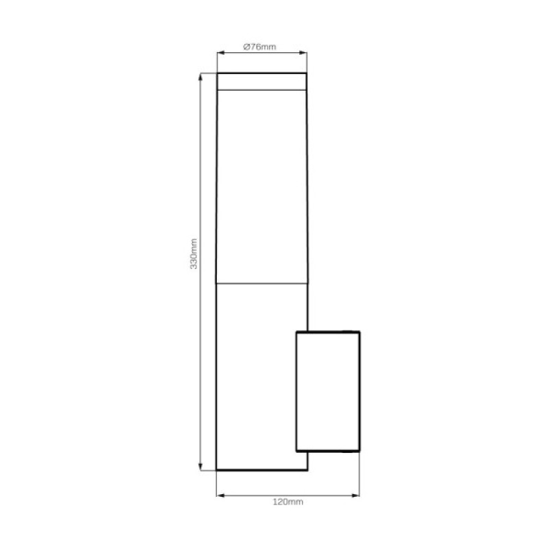 Уличный светильник Goldlux 338075 Livia E27 1x10W IP44 бежевый