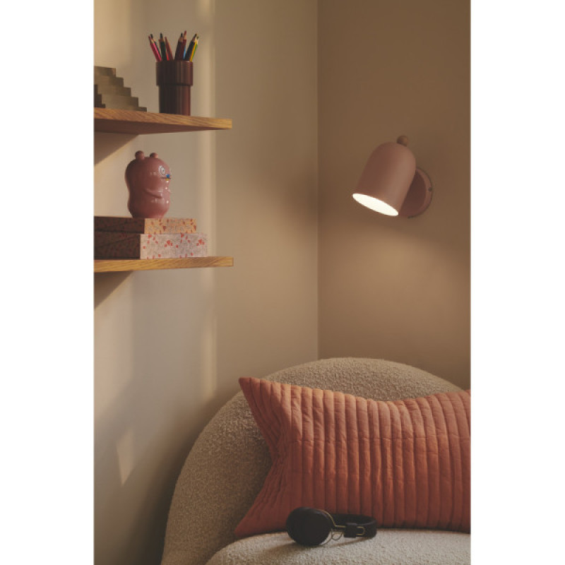 Бра, настенный светильник Nordlux 2412671057 Gaston E27 1x15W IP20 Rose