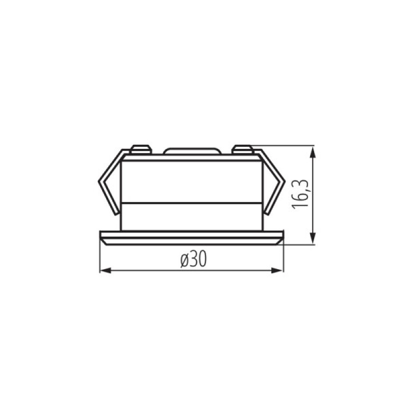 Точковий світильник Kanlux 23522 IMBER LED CW