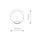 Плафон для світильника Nowodvorski 8530 Cameleon Sphere M E27/G9 Transparent