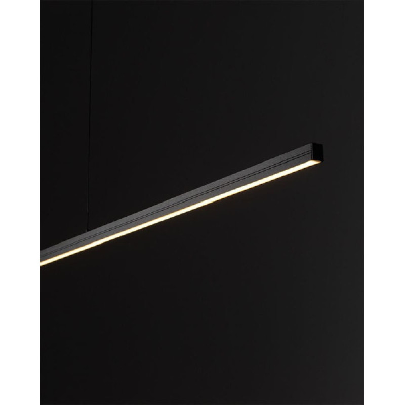 Подвесной светильник, люстра Nowodvorski 10364 Bar LED M 1x32W 3000K 1600Lm IP20 черный