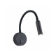 Бра, настінний світильник Tk Lighting 5922 Lagos G9 1x6W IP20 Bk