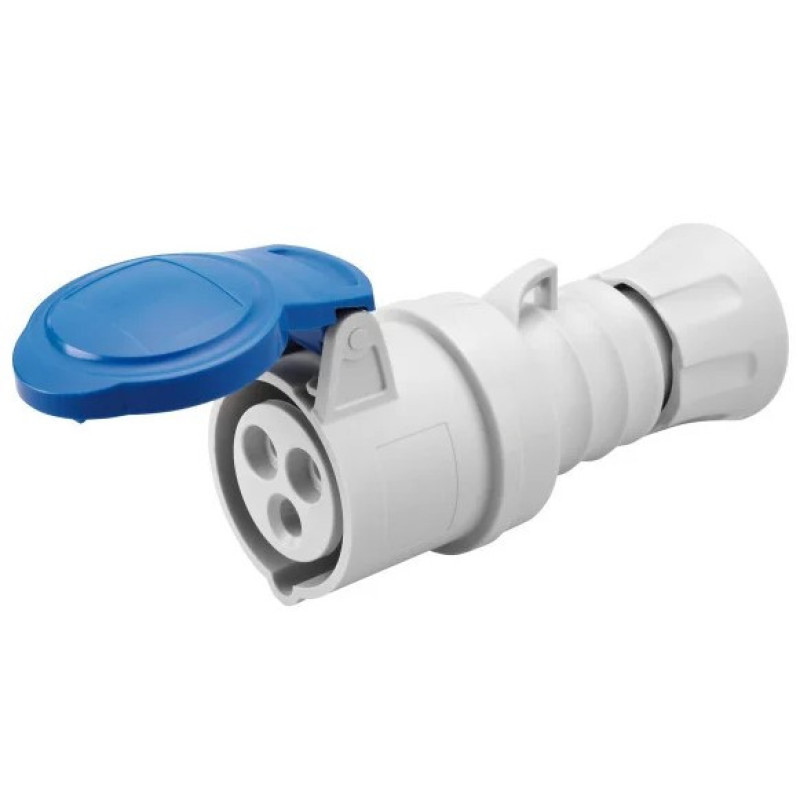 Переносной разъем GEWISS IP44 2P+E 16A 230В (GW62004H)
