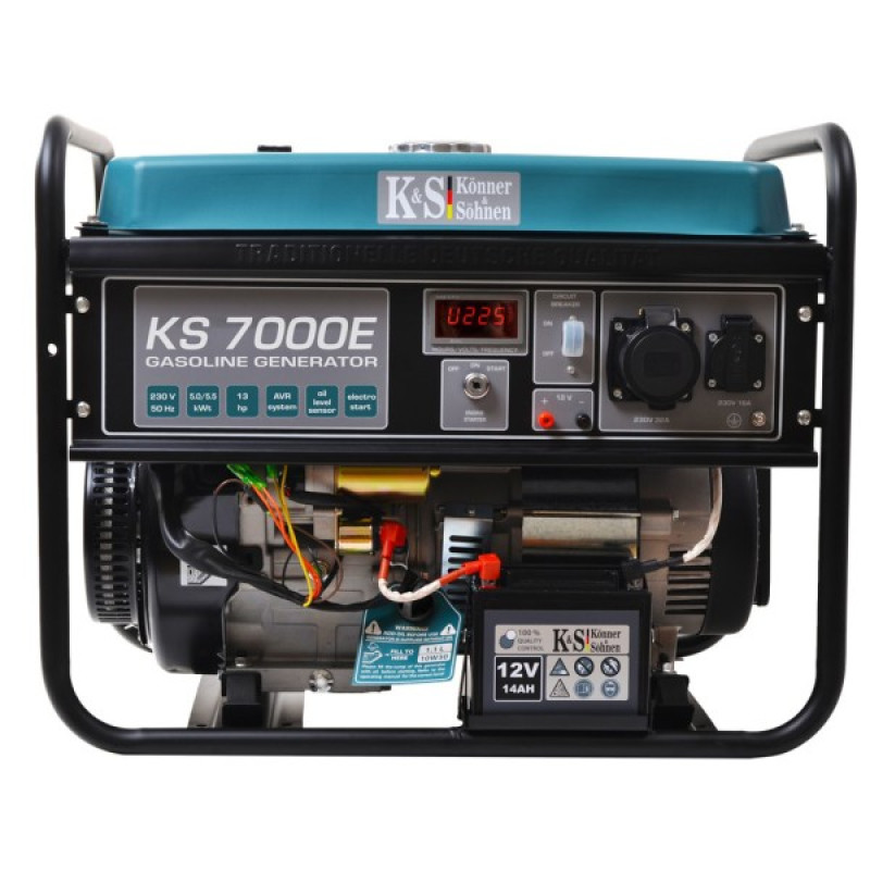 Бензиновий генератор KS 7000E, Könner&Söhnen 5,5 кВт