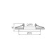 Кільце точкового світильника Kanlux 38362 ARET 1x10W IP20 чорне