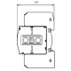 Обмежувач перенапруг OBO Bettermann (5093418) Тип II+III V10-C 1+NPE-280