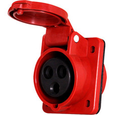 Вбудована силова розетка E.Next e.socket.pro.3.16.wall 3п 16А 230В (p012010)