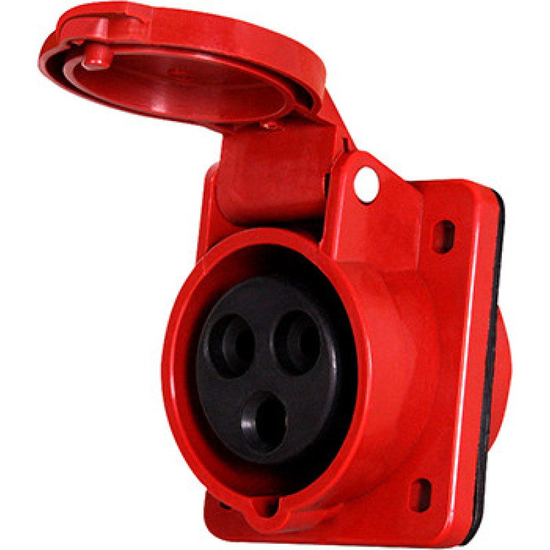 Встроенная силовая розетка E.Next e.socket.pro.3.16.wall 3п 16А 230В (p012010)