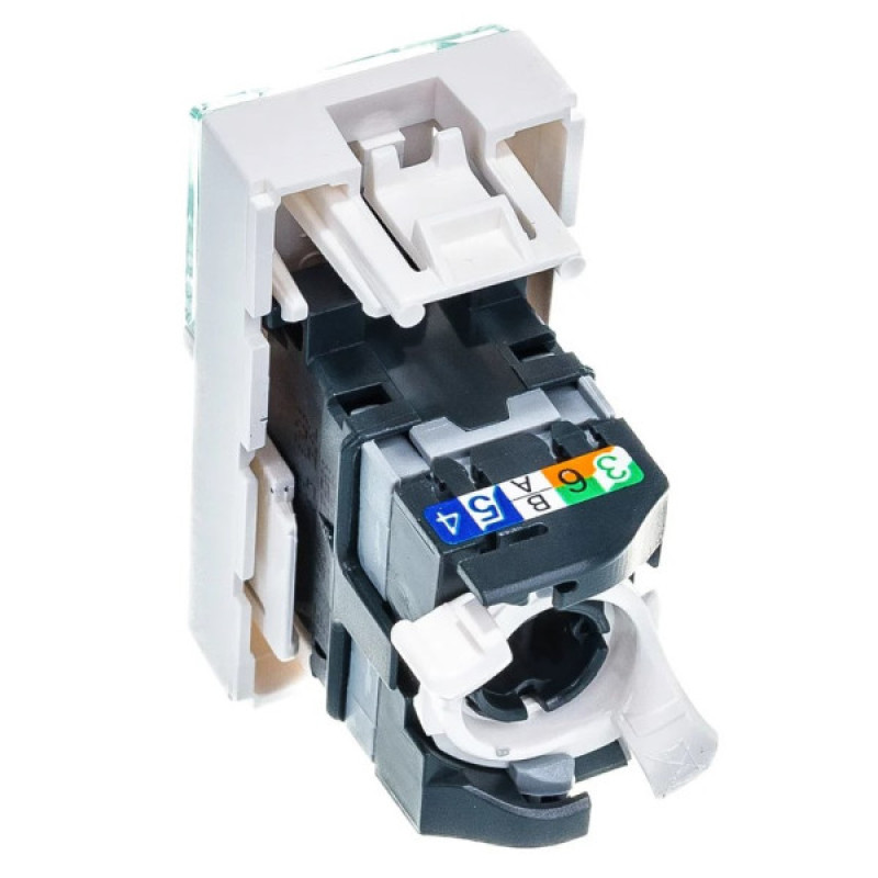 Розетка компьютерная Legrand Mosaic Cat. 5e RJ 45