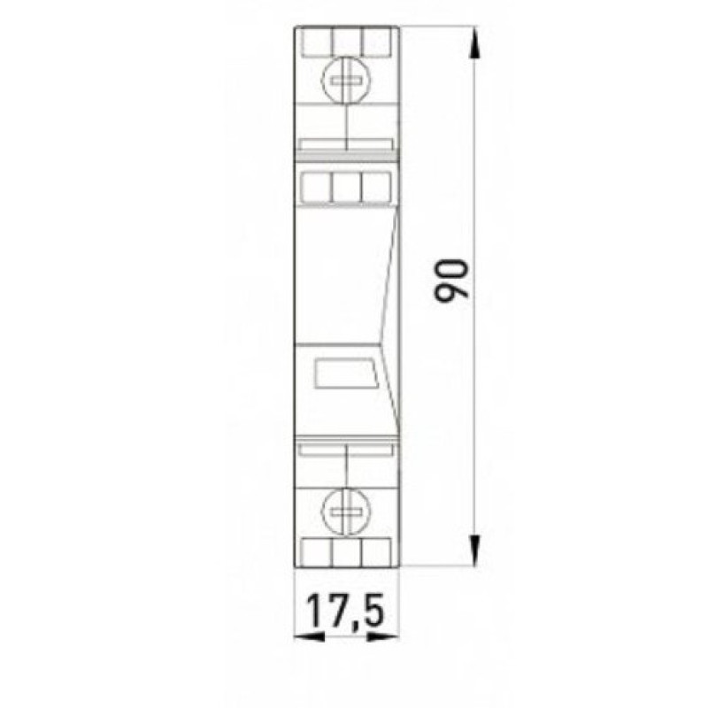 Пристрій захисту від імпульсних перенапруг E.next 81.001 e.POI.1 280V/12 5kA