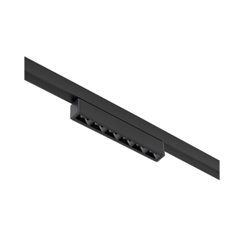 Магнитный трековый светильник Nowodvorski 11718 NANO-LVM Focus Out LED 1x5W 3000K 290Lm IP20 черный