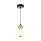 Підвісний світильник, люстра Italux PND-94921-1A-BK Balos LED 1x5W 3000K 550Lm IP20 чорний