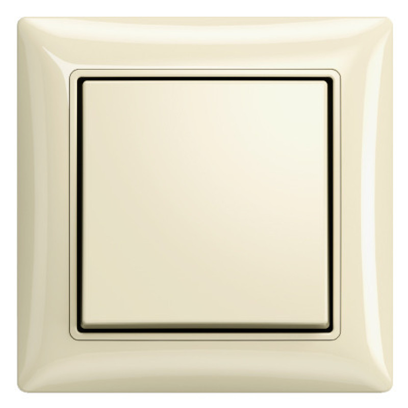 Одноместная рамка ABB Basic 55 2511-92-507 (слоновая кость)
