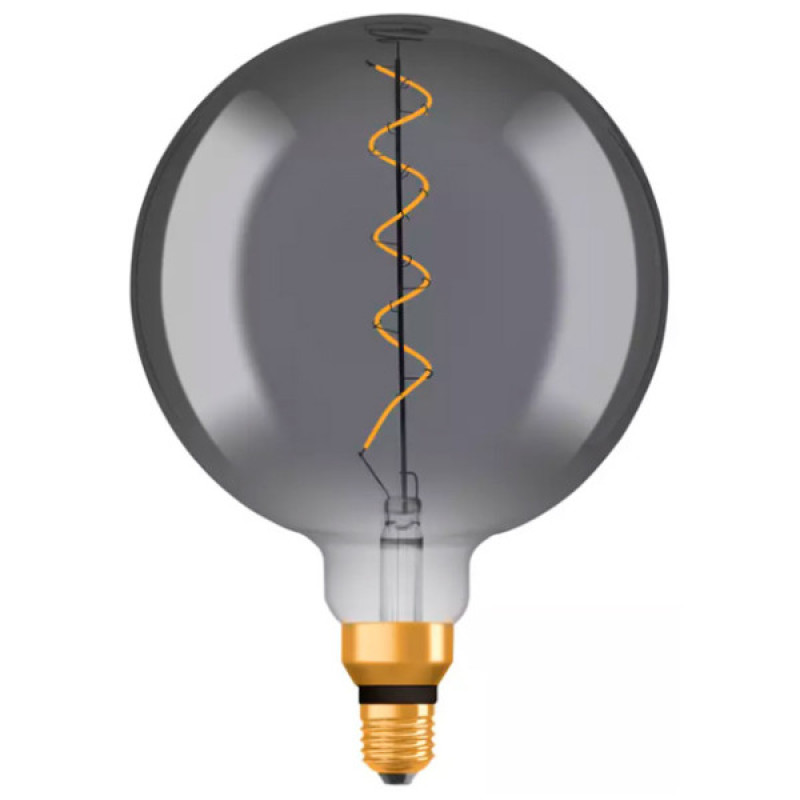 Светодиодная лампа Osram 1906 LED GLОBE 5W/818 230V FIL сіра E27 4х1 (4058075269927)