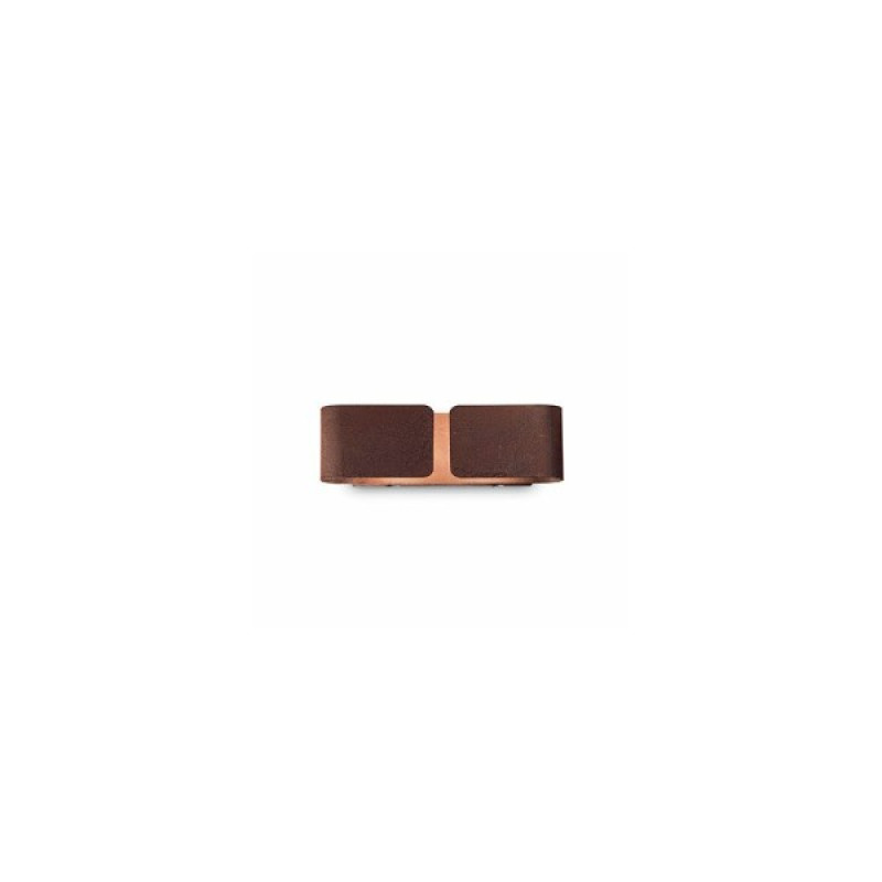 Бра, настінний світильник Ideal Lux Clip Ap2 Small Corten 187365